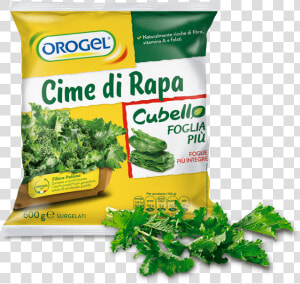 Turnip Tops Cubello Foglia Più   Orogel Minestrone  HD Png Download