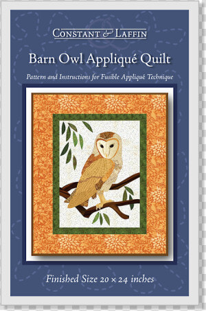 Barn Owl Pattern   Owl Quilt Kits  HD Png Download