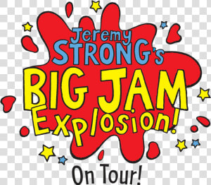 Jam Explosion Logo   Jeremy Strong Books  HD Png Download