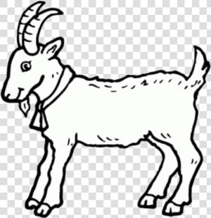 Goat Permalink To Ideas Clipart Black And White For   Goatblack And White Clipart  HD Png Download