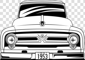 1953 Ford Truck Clipart  HD Png Download