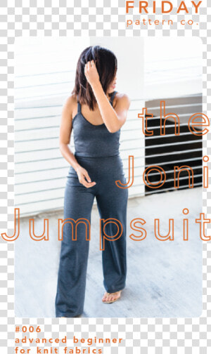 Friday Pattern Co   Joni Jumpsuit Friday Pattern  HD Png Download