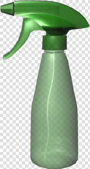 Green Spray Bottle   Plastic Bottle  HD Png Download