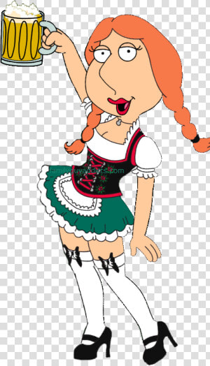 Barmaiden Lois With Brew   Cartoon  HD Png Download