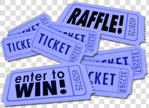 Tickets Clipart Raffle Basket   Transparent Raffle Ticket Clipart  HD Png Download