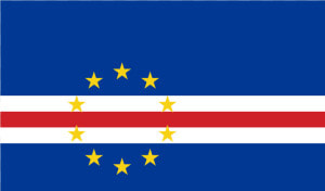 Cv Cape Verde Flag Icon   Flag Of Cape Verde  HD Png Download