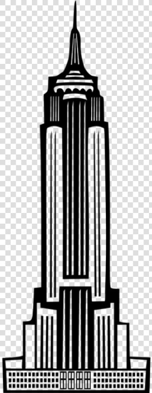 Drawing Empire State Building  HD Png Download