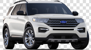 Transparent Ford Explorer Png   Oxford White And Star White Ford Explorer  Png Download