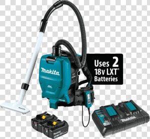 Xcv05pt   Makita Cordless Backpack Vacuum  HD Png Download