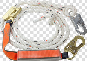 Vertical Lifeline Assembly W snap Hook  HD Png Download