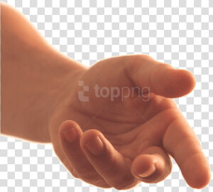 Asking Hand   Holding Out Hand Transparent  HD Png Download