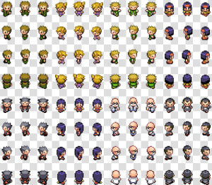 Pokemon  Gym  Leader  Sprite  Pokemon Red  Npc   Rpg Maker Mv Pokemon Sprite  HD Png Download