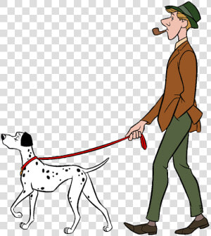 Roger And Pongo Walking  HD Png Download