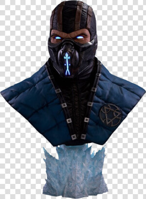 Mortal Kombat X   Sub Zero Bust Statue  HD Png Download