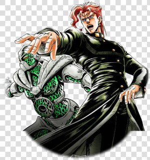 Kakyoin Noriaki Hierophant Green  HD Png Download