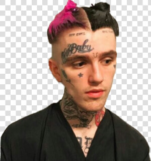 Peep Lilpeep Lil Peep Soundclound Gbc Gothboiclique   Lil Peep Cut Hair  HD Png Download