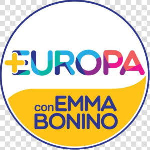 Più Europa Con Emma Bonino   Europa Con Emma Bonino  HD Png Download