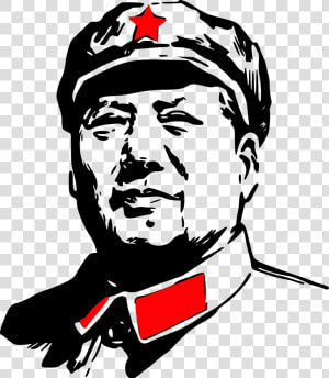 Lenin Of Zedong Maoism China Chairman Party Clipart   Mao Zedong Png  Transparent Png