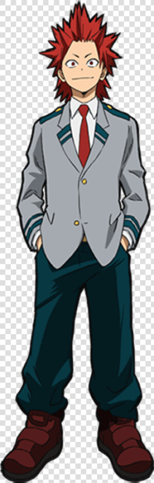 Eijiro Kirishima   Eijiro Kirishima School Uniform  HD Png Download