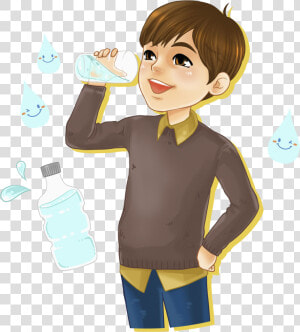 Transparent Bottled Water Clipart   Png Clipart Drink Water Png  Png Download