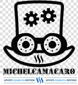 Pie De Pagina Logo Michel camacaro   Steampunk Hat Vector  HD Png Download