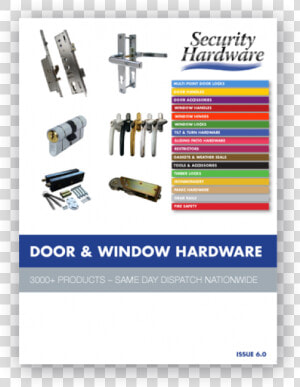 Security Hardware Product Catalogue   Graphic Design  HD Png Download