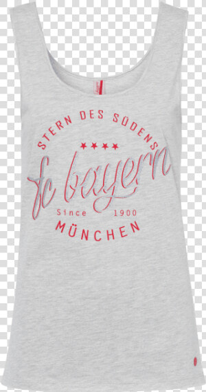 Womans Tank Top Fc Bayern  HD Png Download