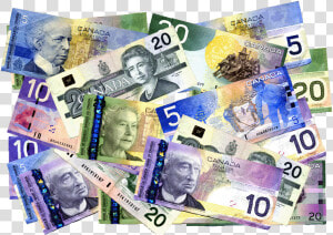 A Pile Of Canadian Money   Pile Of Canadian Money Clipart  HD Png Download