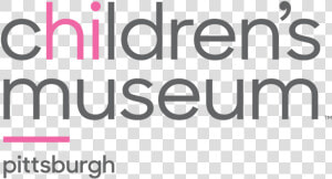 Cmp Rgb Logo Pink Tm   Children  39 s Museum Logo Pittsburgh  HD Png Download