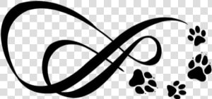  infinity  paws  loveanimals  lovepets  lovecats  lovedogs   German Shepherd Tattoo  HD Png Download