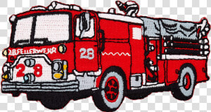 Motif Fire Truck   Illustration  HD Png Download