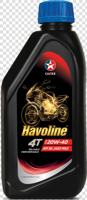 Havoline® 4t Sae 20w 40   Havoline 20w40 Motorcycle Oil  HD Png Download