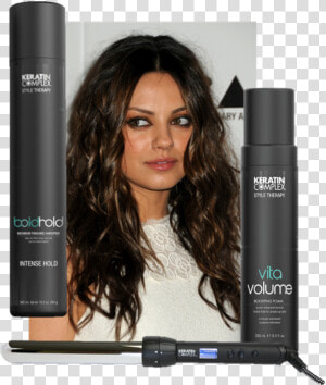 Mila Kunis Hair Products   Png Download   Mila Kunis Hair Care  Transparent Png