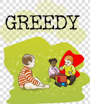 Human Behavior play art   Greed Clipart  HD Png Download