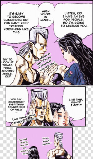 When You Re In Love It S Easy To Become Blindsided   If Polnareff Was In Diu  HD Png Download