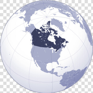 Where Is Canada Located Large Map  HD Png Download