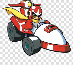 Race Car Clipart Png   Megaman Battle And Chase Protoman  Transparent Png