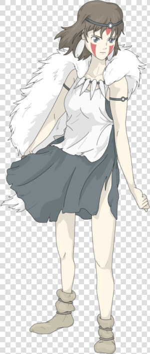 San   San Princess Mononoke Fanart  HD Png Download