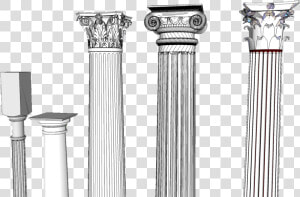 Jpg Royalty Free Column Clipart Ionian   Ionian Post  HD Png Download