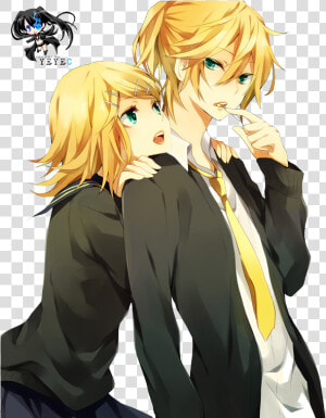 Rin And Len Couple  HD Png Download