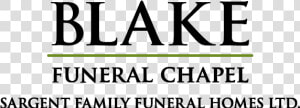 Blake Funeral Home   Baker Tilly Berk  HD Png Download