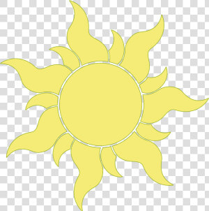 Sun Tangled Clipart   Tangled Sun Symbol  HD Png Download