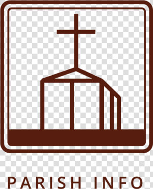 Parish Information   Cross  HD Png Download