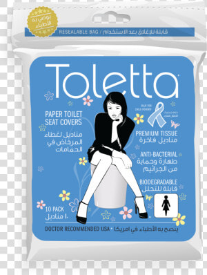 Toletta Toilet Seat Covers  HD Png Download