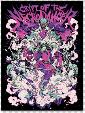 Crypt Of The Necrodancer Poster  HD Png Download