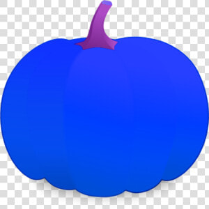 Blue Pumpkin Clipart   Colorful Pumpkin Clipart  HD Png Download