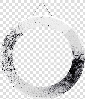 🖼  frame  circle  white  paint  black  splash  splatter   Circle With Black And White Paint Png  Transparent Png