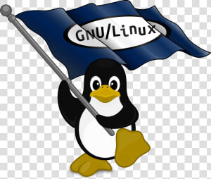 Imagen   Gnu Linux Logo Gif  HD Png Download