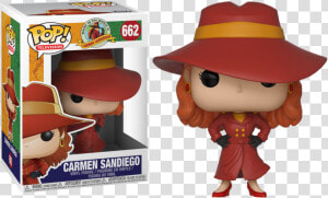 Where In The World Is Carmen Sandiego   Carmen Sandiego Funko Pop  HD Png Download