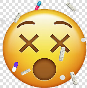 Emojisticker Xans Pills Supreme   Whatsapp Emoji  HD Png Download